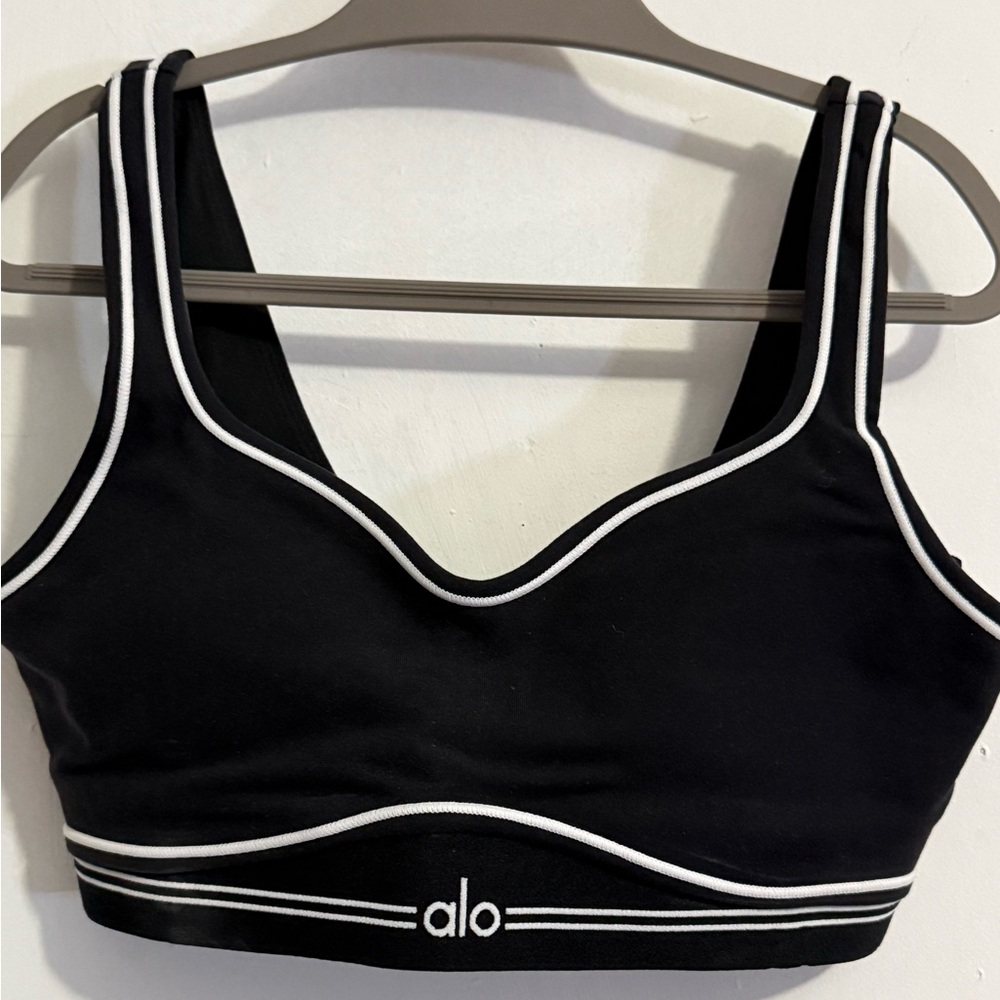 Alo Airbrush Heart Throb Bra